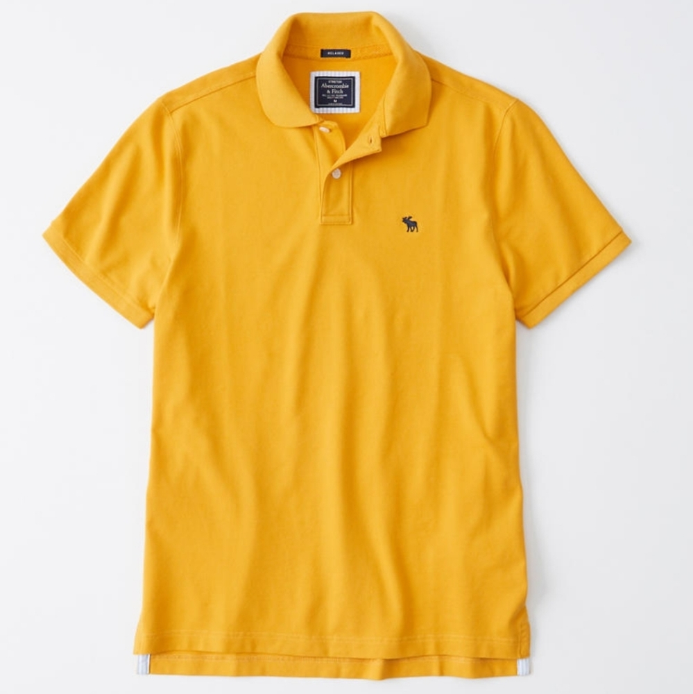 Abercrombie & Fitch  | Relaxed Icon Polo Shirt